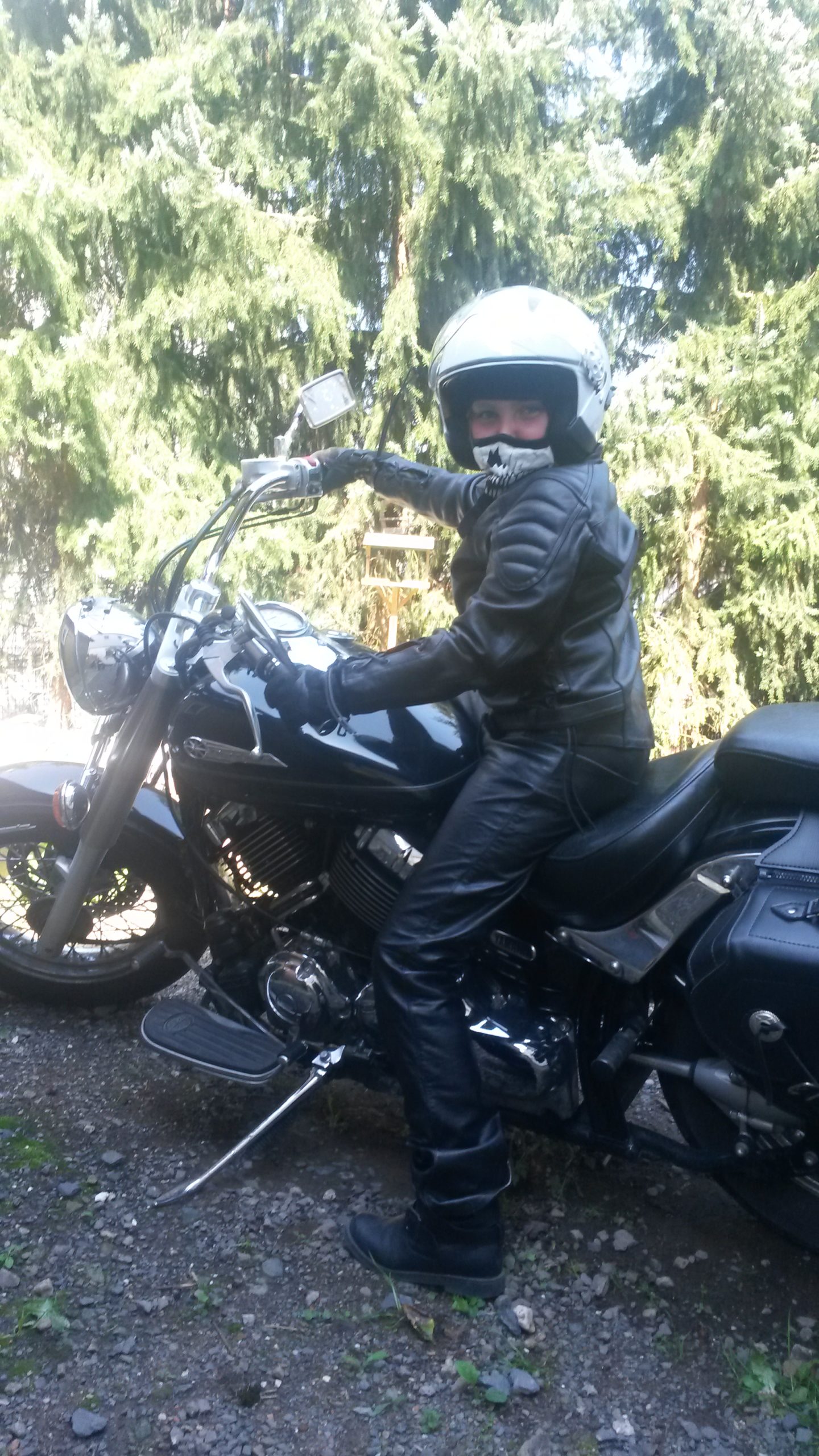 Die erste große Ausfahrt mit der 125er